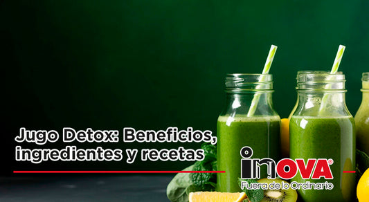 Jugo Detox: Beneficios, ingredientes y recetas