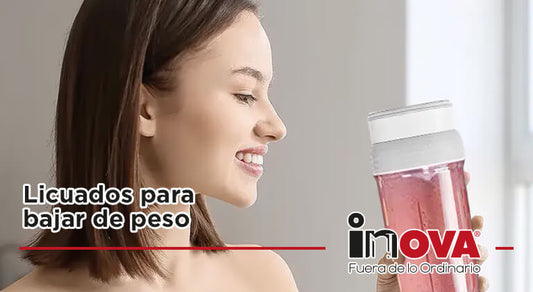 Licuados para bajar de peso: Cómo aprovechar tu licuadora portátil X Shock de Inova