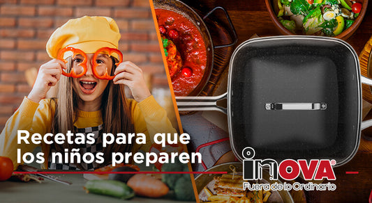 Recetas para que los niños preparen