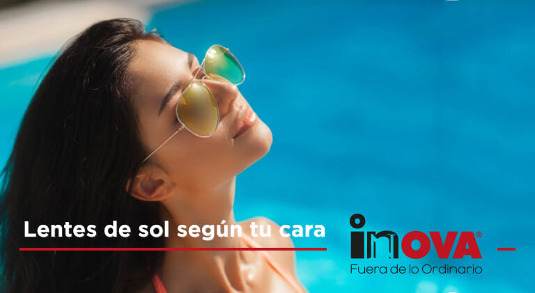 ¿Qué lentes de sol usar según tu cara?