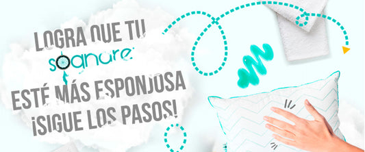 Aprende a lavar tu Sognare® en lavadora