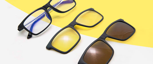 Imagen de lentes de sol Eagle Eyes Sistema 3 en 1.