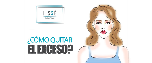 Información para quitar el exceso del gel reductor LISSÉ.
