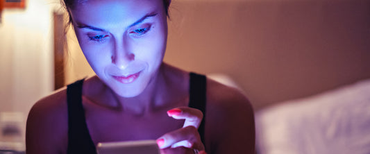 luz azul y como afecta la vista