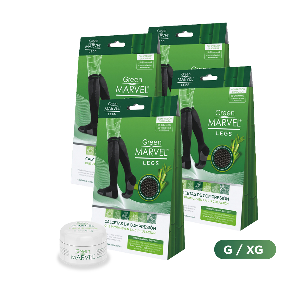 Green Marvel Legs 4 pzs + 1 GM Bolsillo (50g)