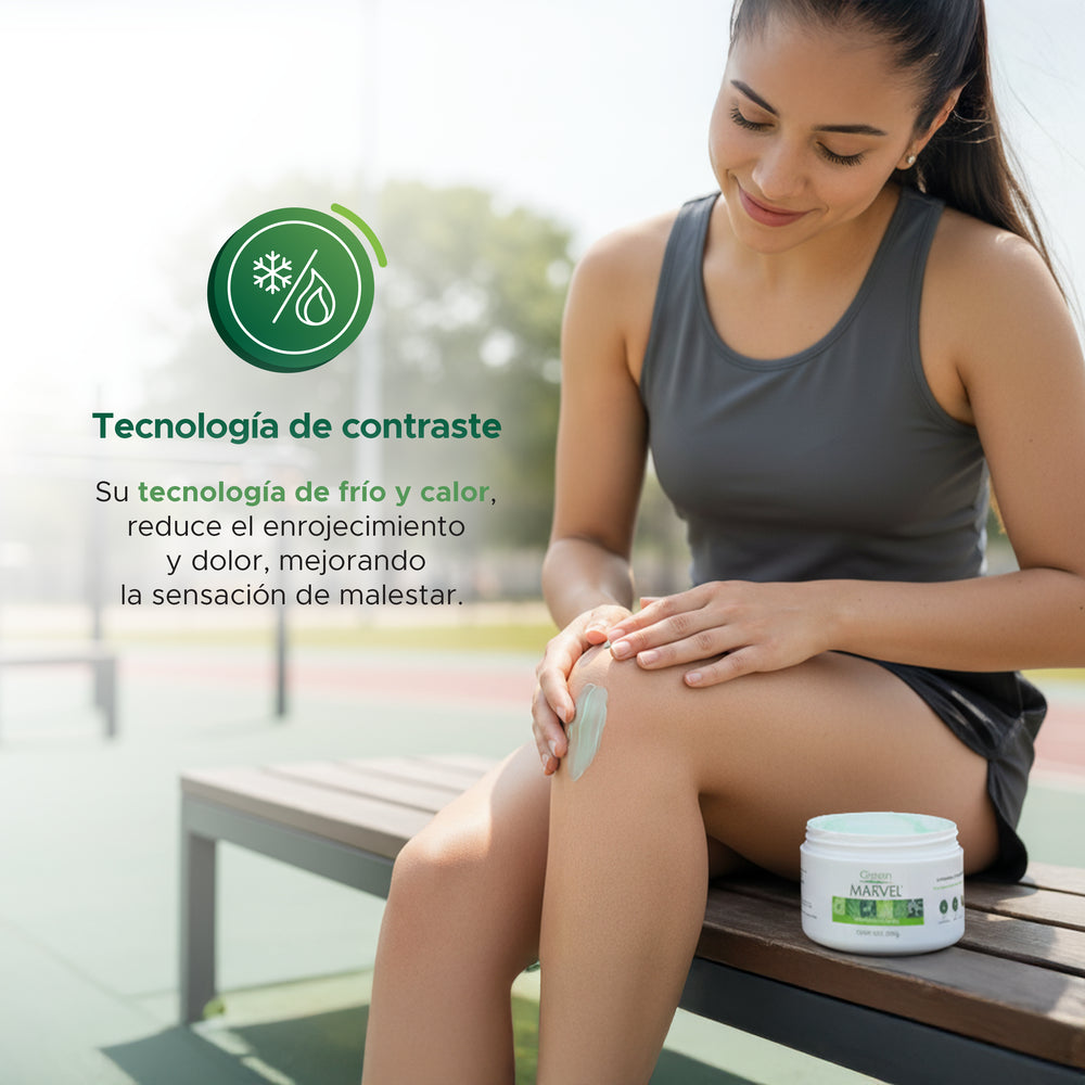 Green Marvel 250g, no mancha la ropa.