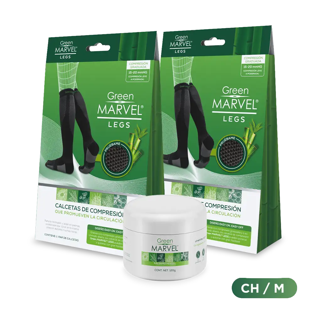 Green Marvel Legs 2 pzs + 1 GM 120g de regalo