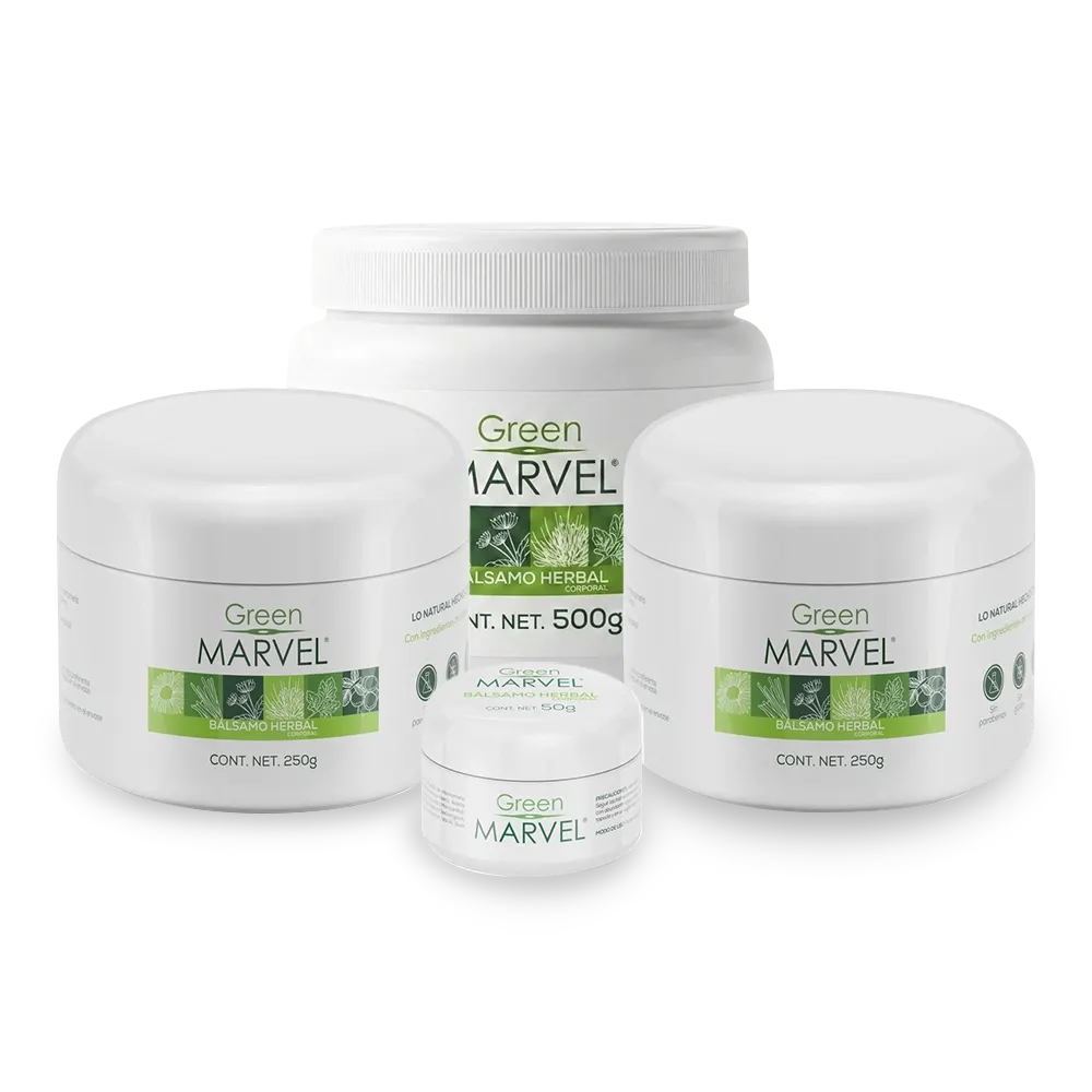 Green Marvel 500g 1 pz + 2 GM 250g + 1 GM de bolsillo (50g)