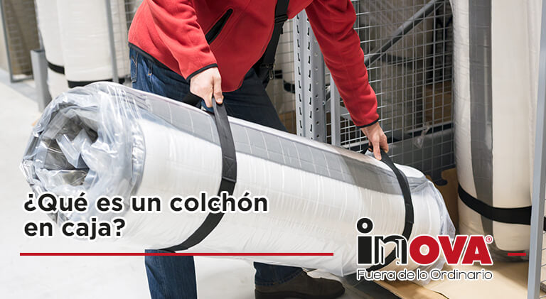 ¿Qué es un colchón en caja?