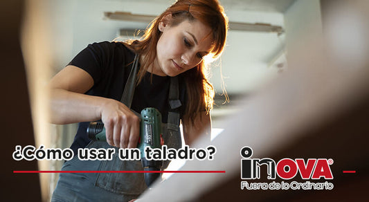 ¿Cómo usar un taladro?