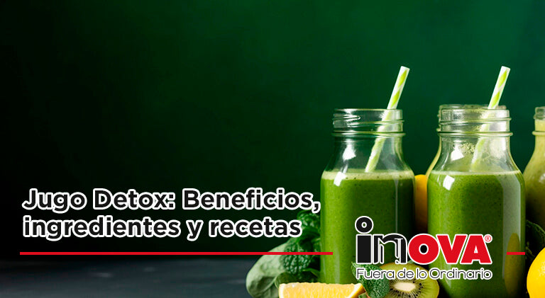 Jugo Detox: Beneficios, ingredientes y recetas