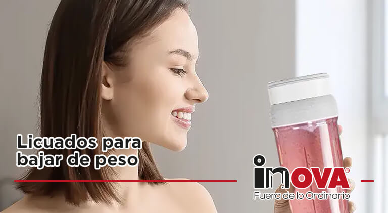 Licuados para bajar de peso: Cómo aprovechar tu licuadora portátil X Shock de Inova-Cocina