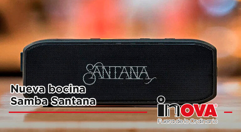 Nueva bocina Samba Santana: La mejor bocina bluetooth portátil del 2023