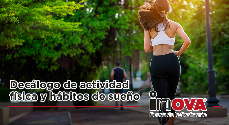 Decálogo de actividad física y hábitos de sueño