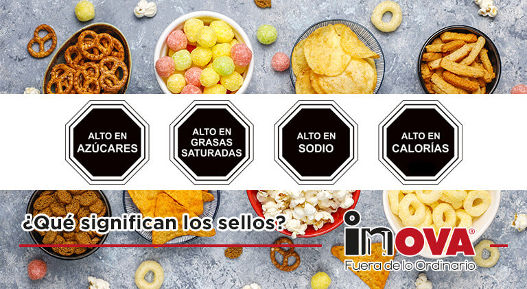 Exceso de calorías, azúcares y sodio: ¿Qué significan los sellos?-Inova News