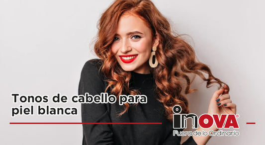 Tonos de cabello para piel blanca