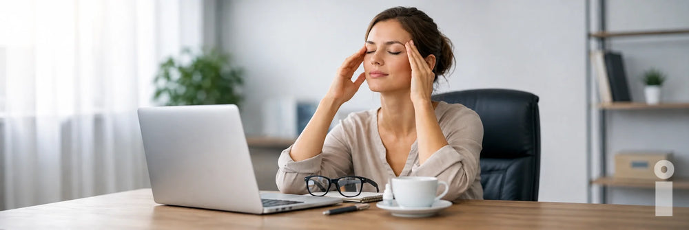 ¿Ojos cansados todo el día? Aprende a hacer un descanso visual y protege tu vista
