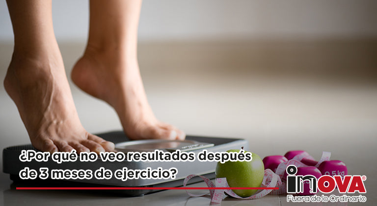¿Por qué no veo resultados después de 3 meses de ejercicio?
