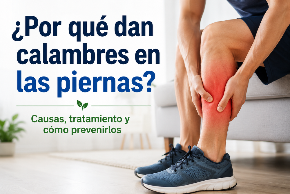 ¿Por qué dan calambres en las piernas?  Causas y soluciones