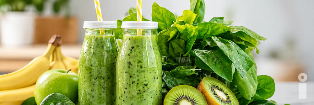¿Cómo hacer jugo verde en la licuadora portátil X-Shock?
