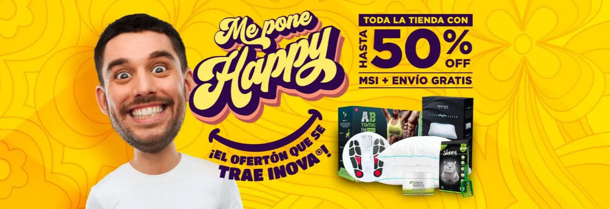 50% OFF promociones Inova