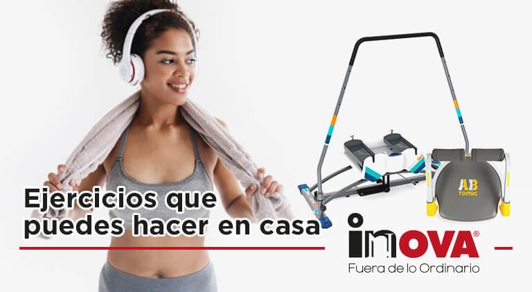 Ejercicios que puedes hacer en casa