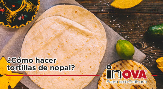 ¿Cómo hacer tortillas de nopal?