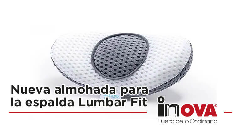 Nueva almohada para la espalda Lumbar Fit