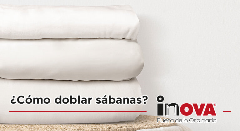 ¿Cómo doblar sábanas?