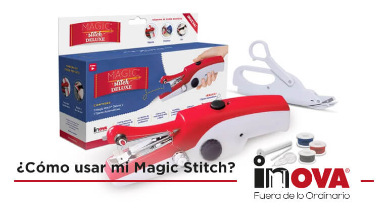 ¿Cómo usar mi máquina de coser portátil Magic Stitch?