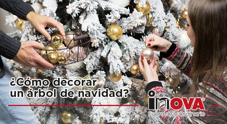 ¿Cómo decorar un árbol de navidad?-Inova News