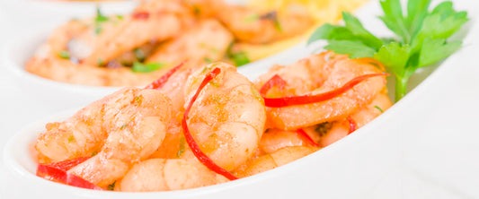 Camarones al ajillo estilo Mr. Kuk-Cocina