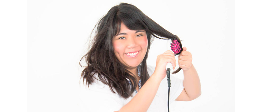 ¿Cabello ondulado? Straight Up lo alisa al instante