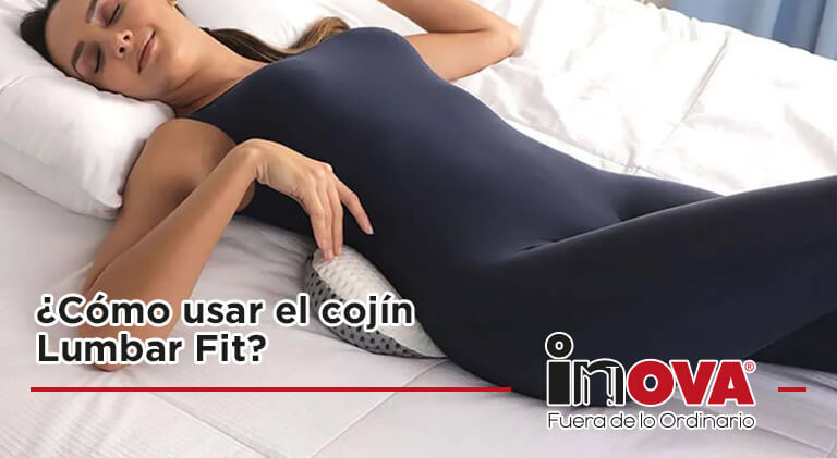 ¿Cómo usar el cojín Lumbar Fit?