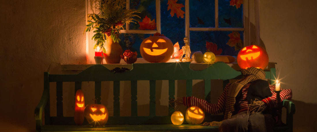 Decoraciones divertidas para Halloween con productos Inova®