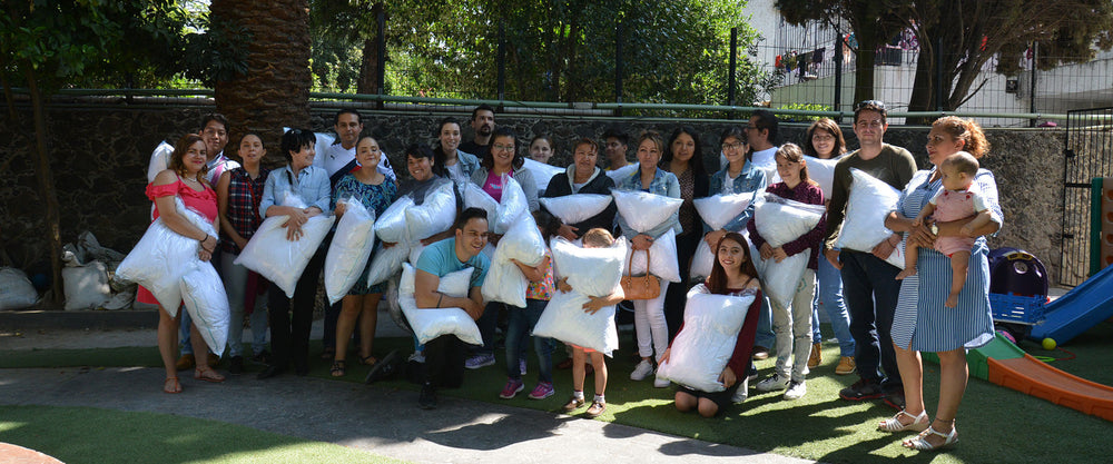 Fundación Inova® dona Almohadas Sognare® a pequeños en Casa Hogar-Hogar