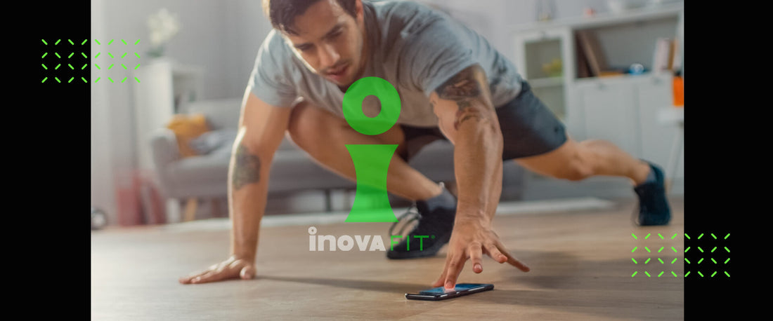 inovafit app y aparatos de ejercicio