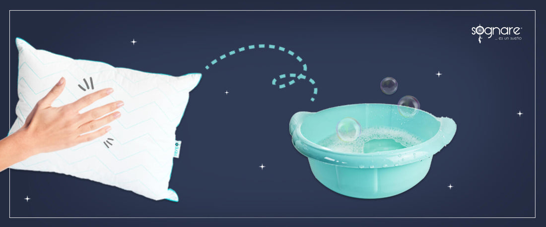 Aprende a lavar a mano tu Almohada Sognare®