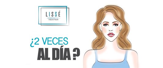 Imagen con ilustración para saber si LISSE, producto de belleza, puede usarse dos veces al día.