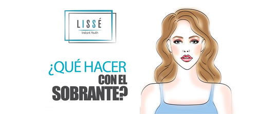 Imagen con ilustración para saber qué hacer si LISSE, producto de belleza, sobra luego de usarlo.