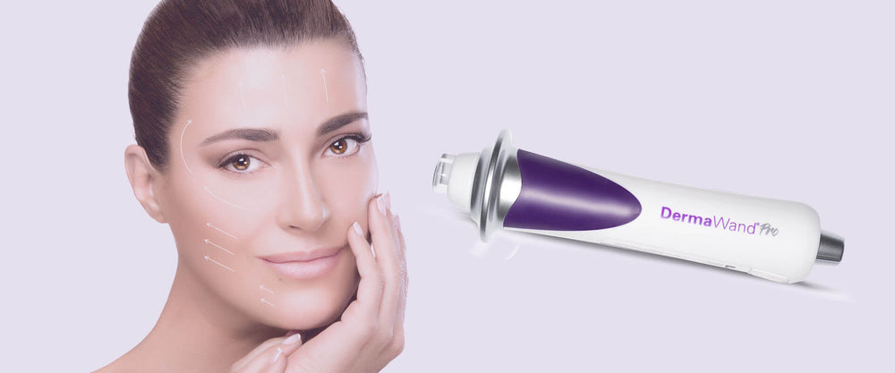 Rutina de belleza avanzada con DermaWand® Pro-Ejercicio
