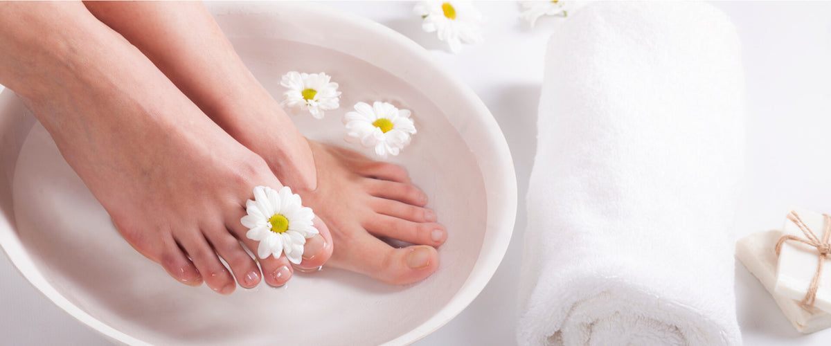 Pies en tina