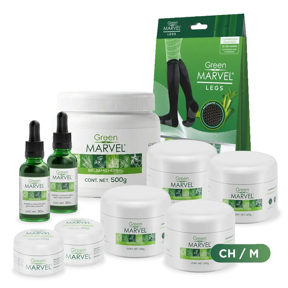 Promo mundial 1 GM 500g + 4 GM 120g + 2 Booster + 2 GM Bolsillo + 1 GM Legs