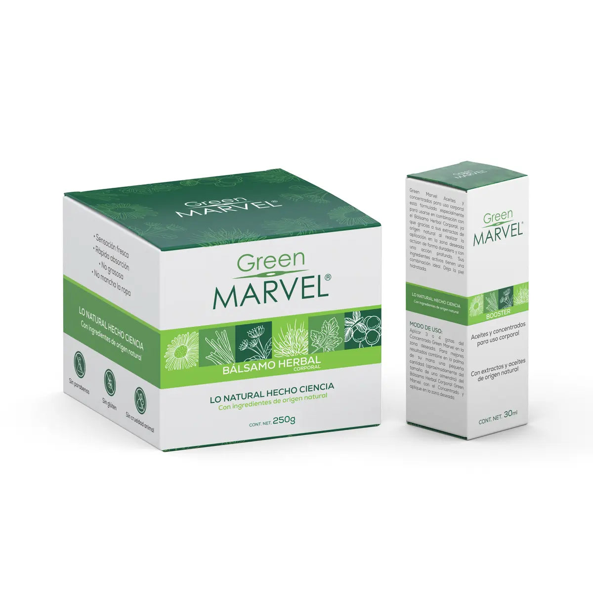 Green Marvel 250g 1 pz + 1 Booster