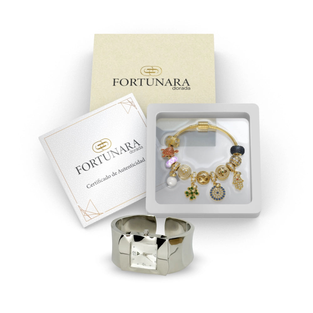 Pulsera Fortunara + 1 Reloj