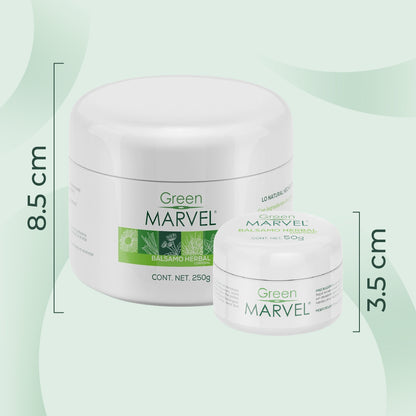 Green Marvel 250g 4 pzs + 1 GM bolsillo (50g)