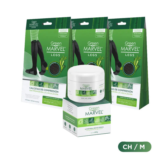 Green Marvel Legs 3 pzs + Green Marvel 250g
