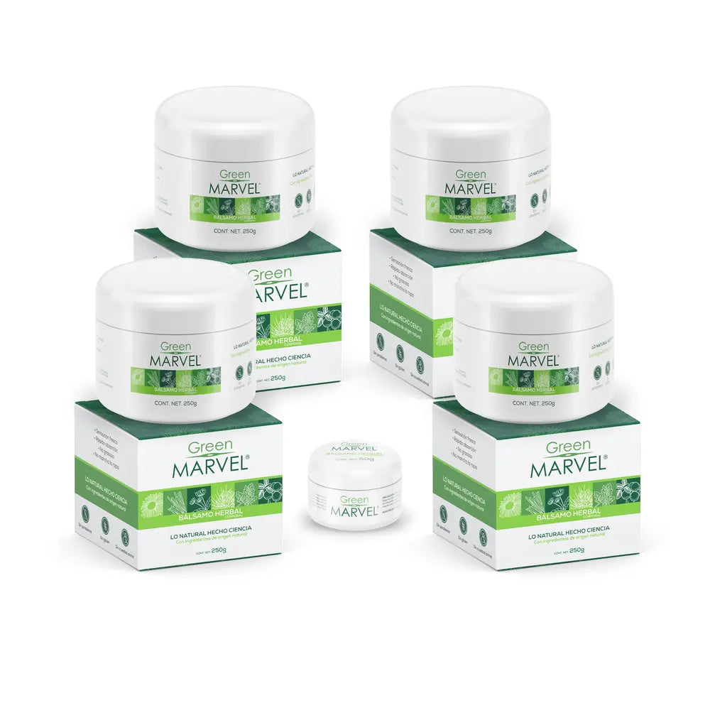 Green Marvel 250g 4 pzs + 1 GM bolsillo (50g)