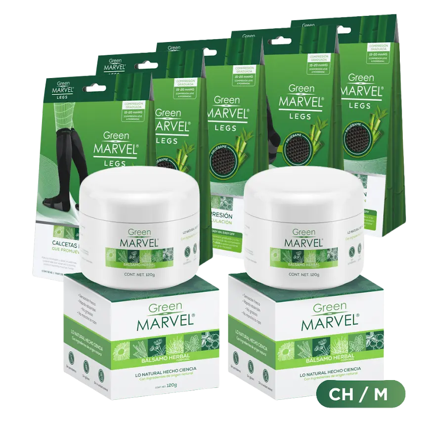 Green Marvel Legs 5 pzs + 2 GM 120g de regalo