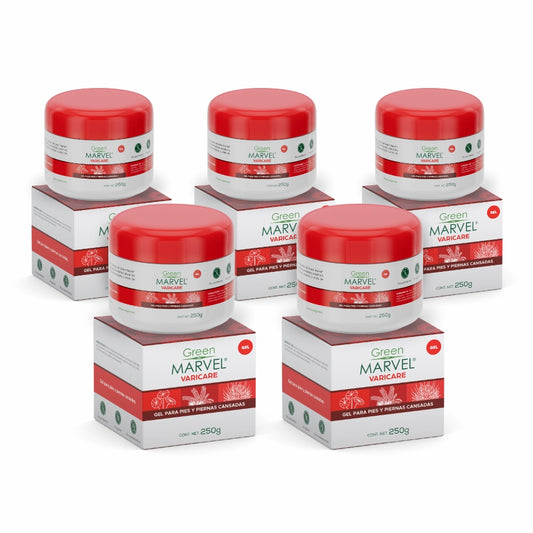 Paquete Green Marvel Varicare 5 pzs